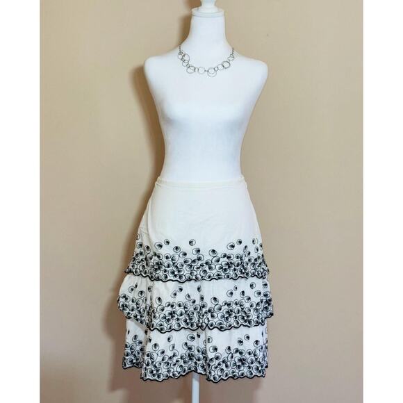 Liz Claiborne skirt, vintage skirt, whimsical skirt, vacation skirt, fun skirt, - Picture 2 of 3